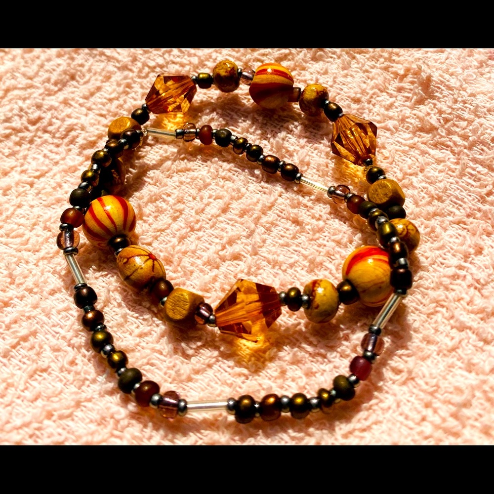 Handmade beaded bracelets